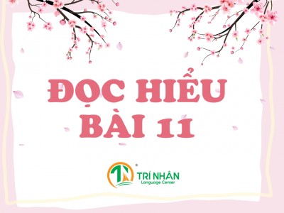 ĐỌC HIỂU BÀI 11
