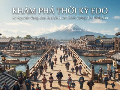 Khám phá Thời kỳ Edo: Kỷ nguyên vàng của hòa bình và thịnh vượng tại Nhật Bản