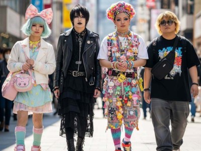 “Độc lạ” phong cách thời trang Harajuku